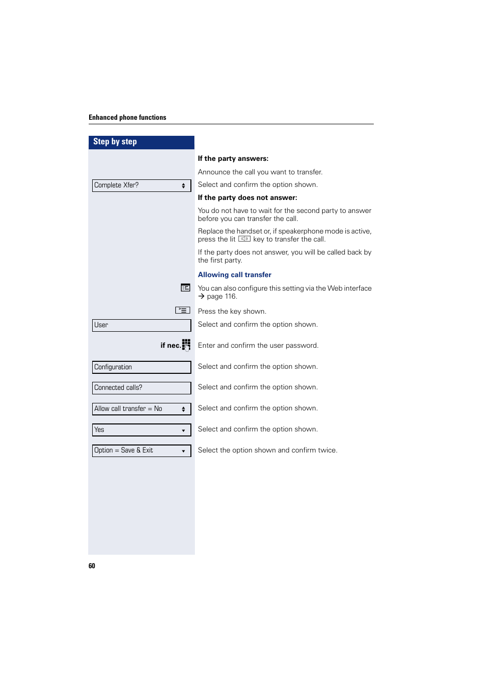 Siemens OPENSTAGE 20 5000 User Manual | Page 60 / 130
