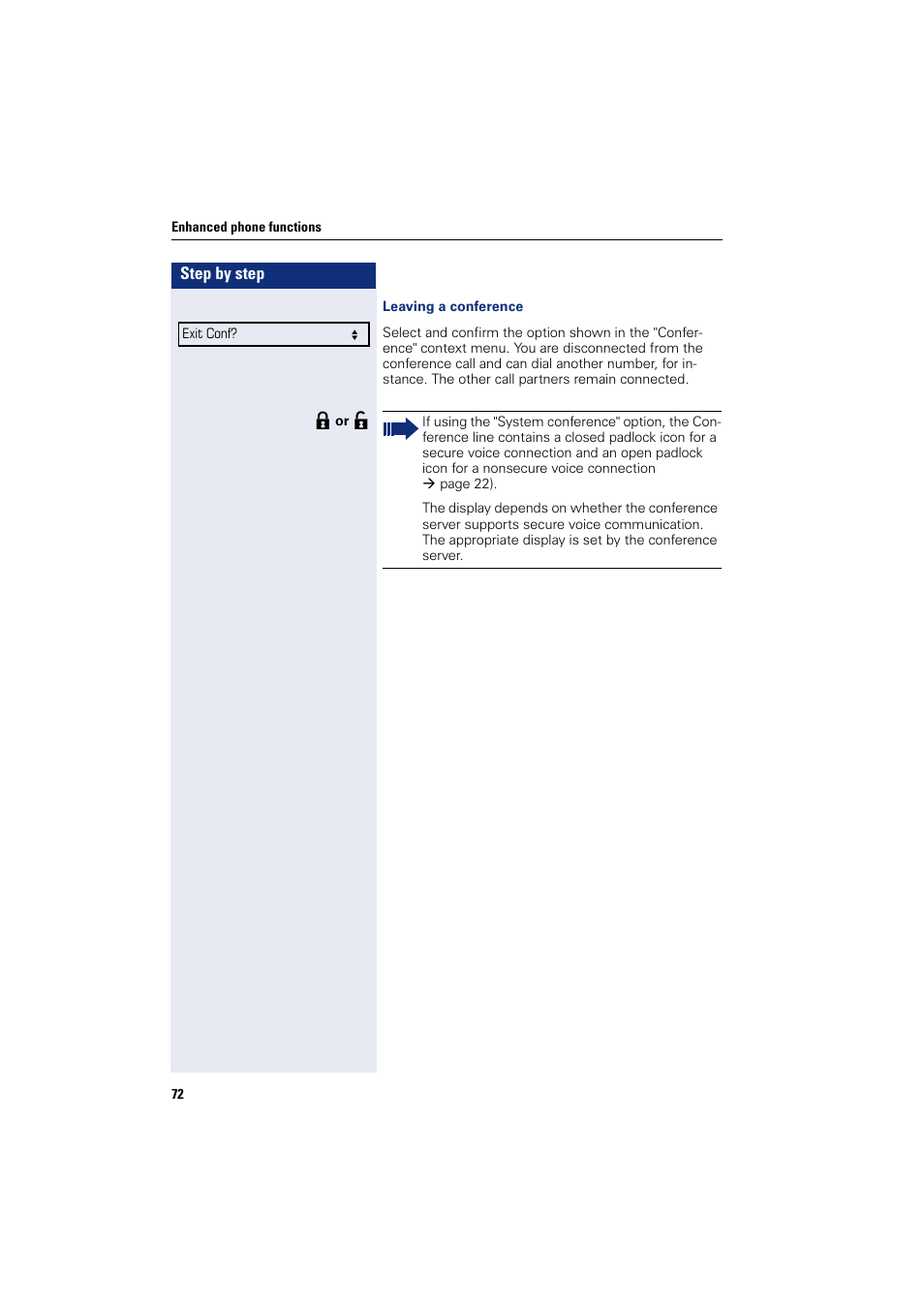 Siemens OPENSTAGE 20 5000 User Manual | Page 72 / 130