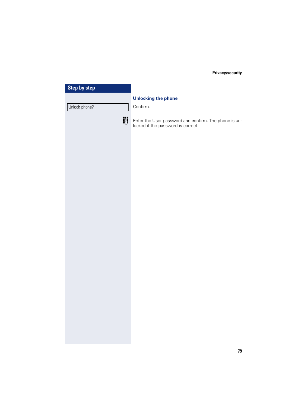 Siemens OPENSTAGE 20 5000 User Manual | Page 79 / 130