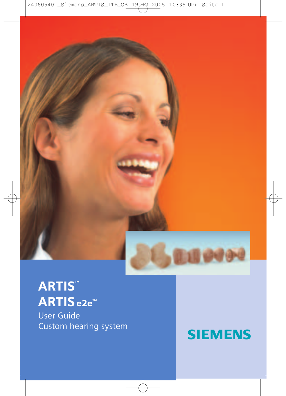 Siemens hearing systems User Manual | 24 pages