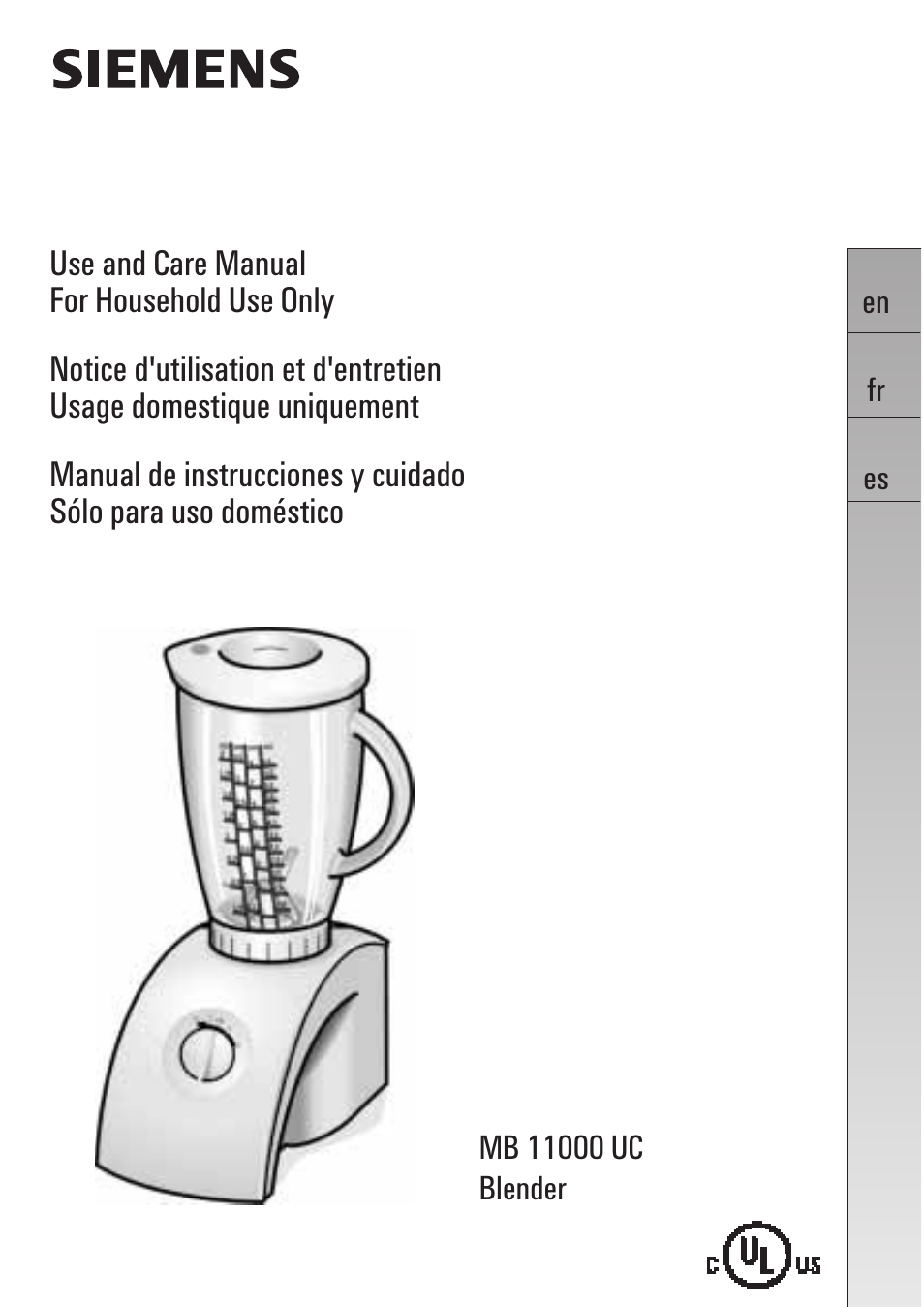 Siemens MB 11000 UC User Manual | 48 pages