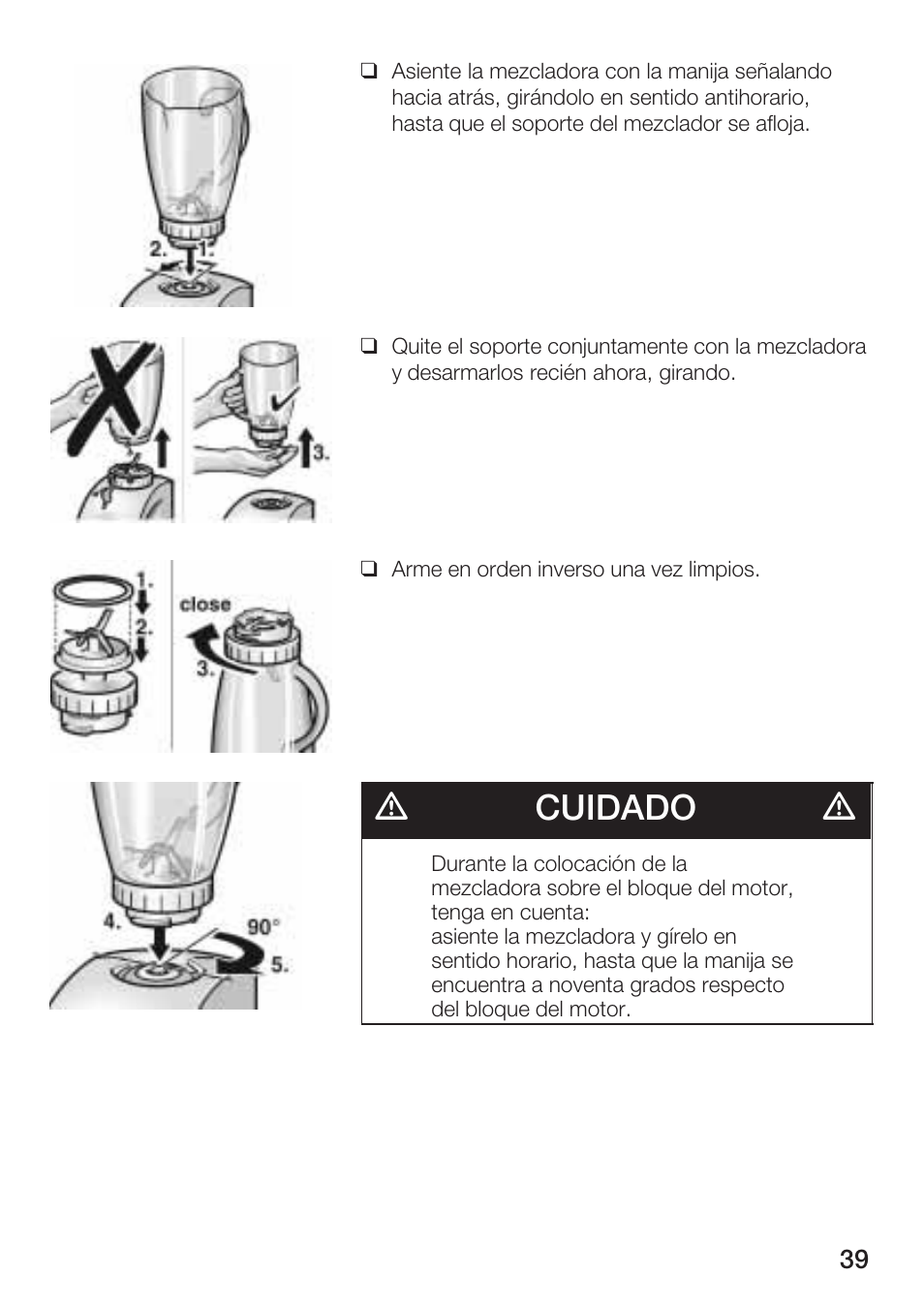 Dcuidado d | Siemens MB 11000 UC User Manual | Page 39 / 48