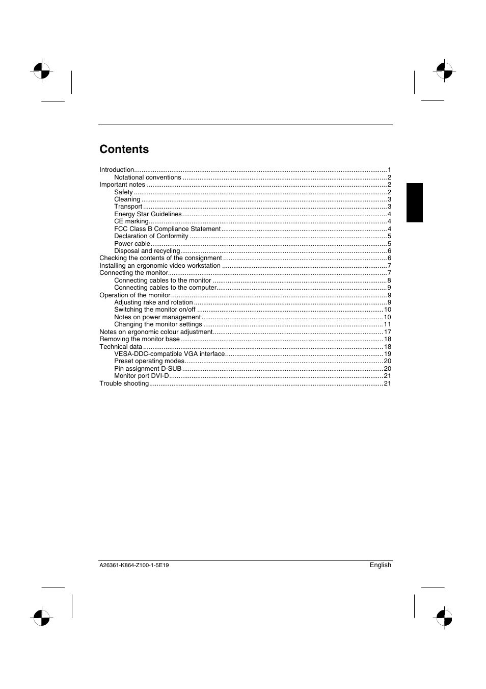 Siemens 463V FA User Manual | 26 pages