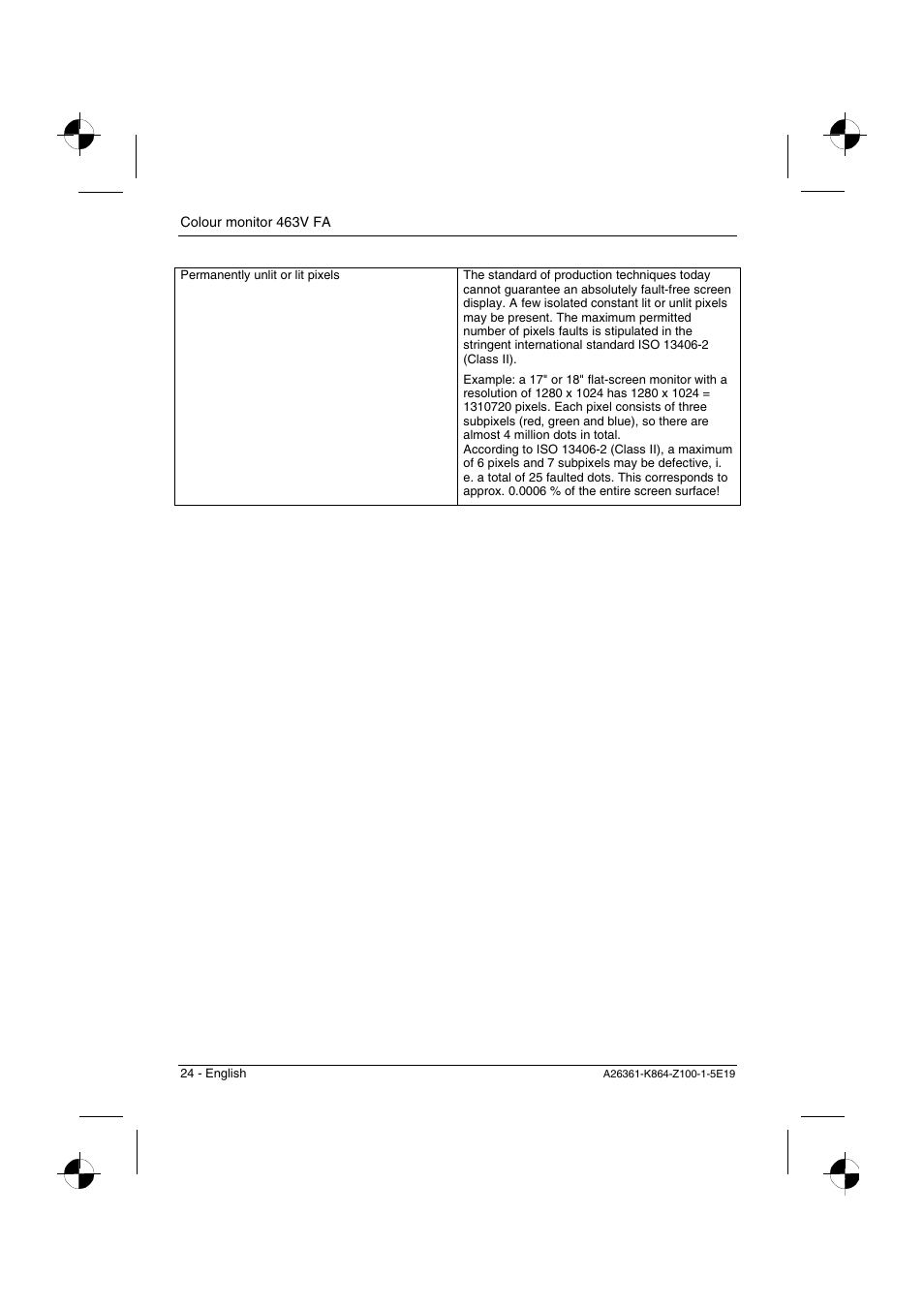 Siemens 463V FA User Manual | Page 26 / 26