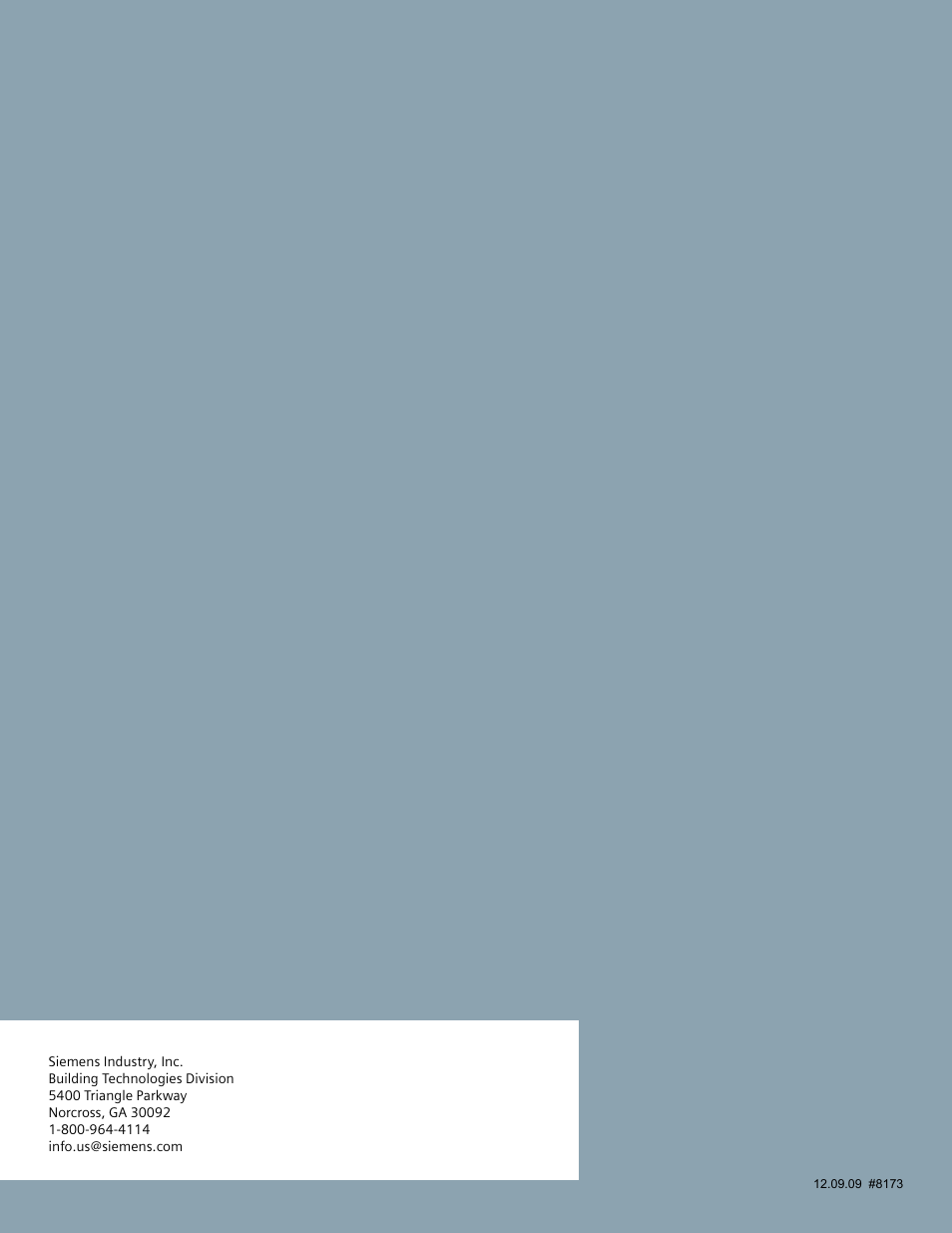 Siemens Surge Protective Device TPS3 09 User Manual | Page 8 / 8