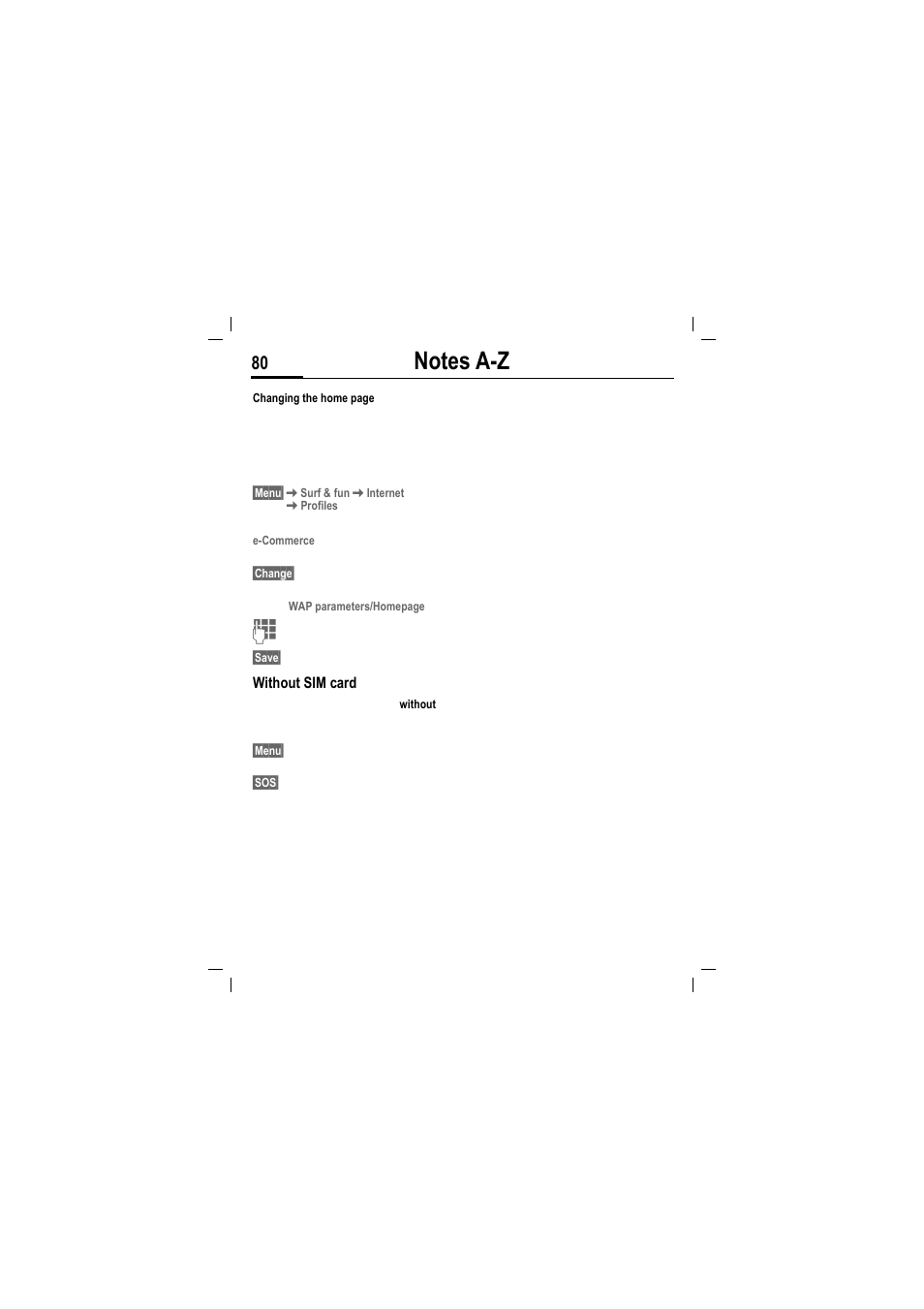 Siemens MT50 User Manual | Page 82 / 96