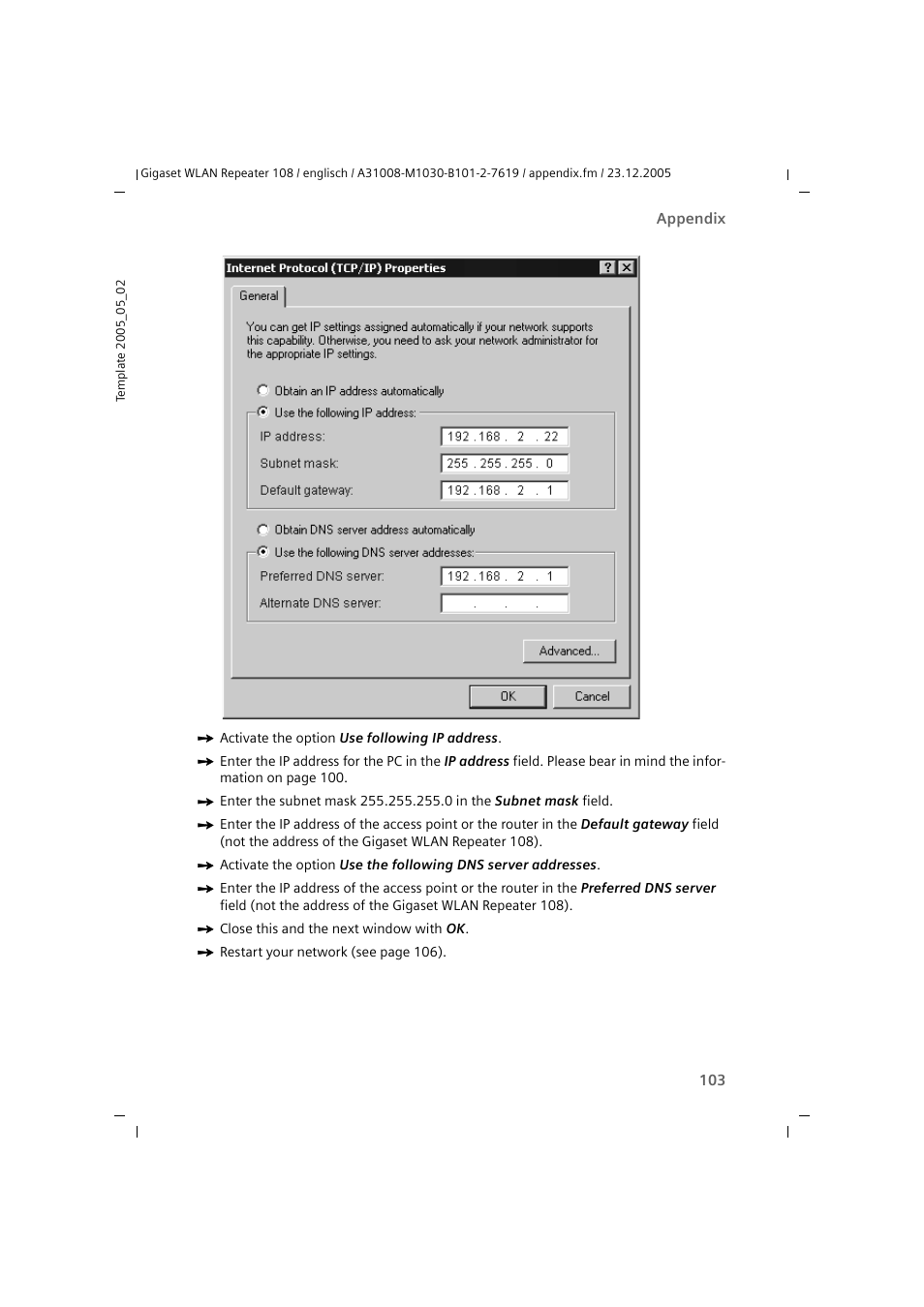 Siemens 108 User Manual | Page 105 / 143