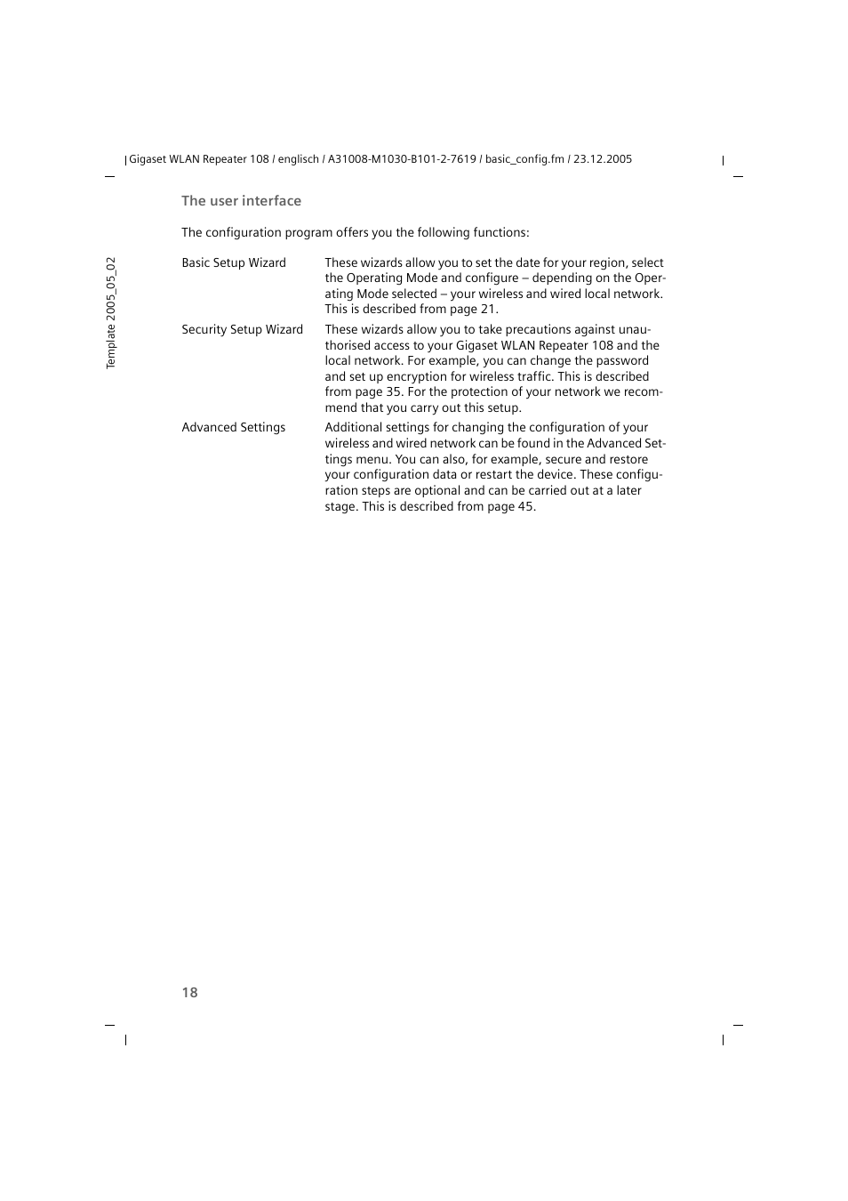 Siemens 108 User Manual | Page 20 / 143