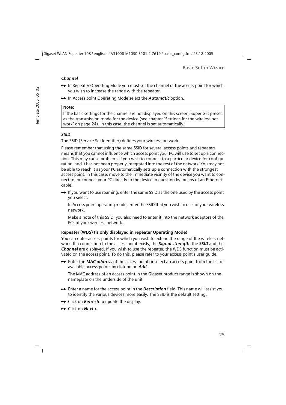 Siemens 108 User Manual | Page 27 / 143