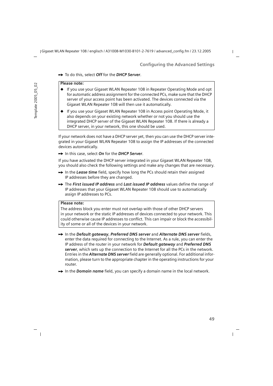 Siemens 108 User Manual | Page 51 / 143