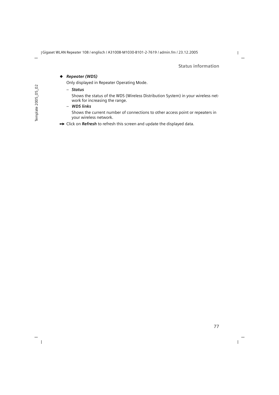 Siemens 108 User Manual | Page 79 / 143