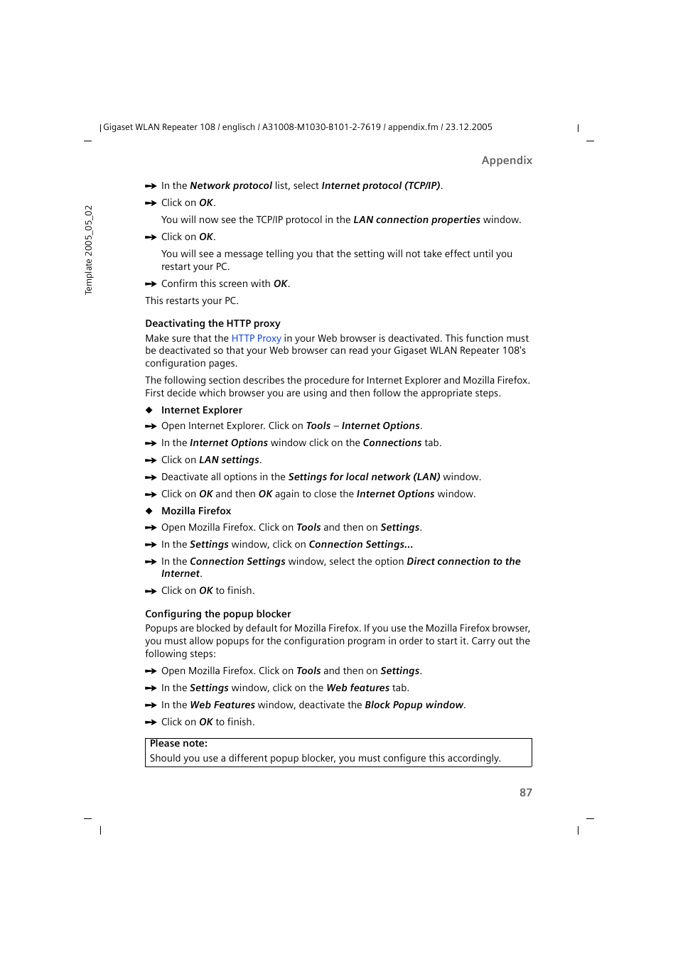 Siemens 108 User Manual | Page 89 / 143