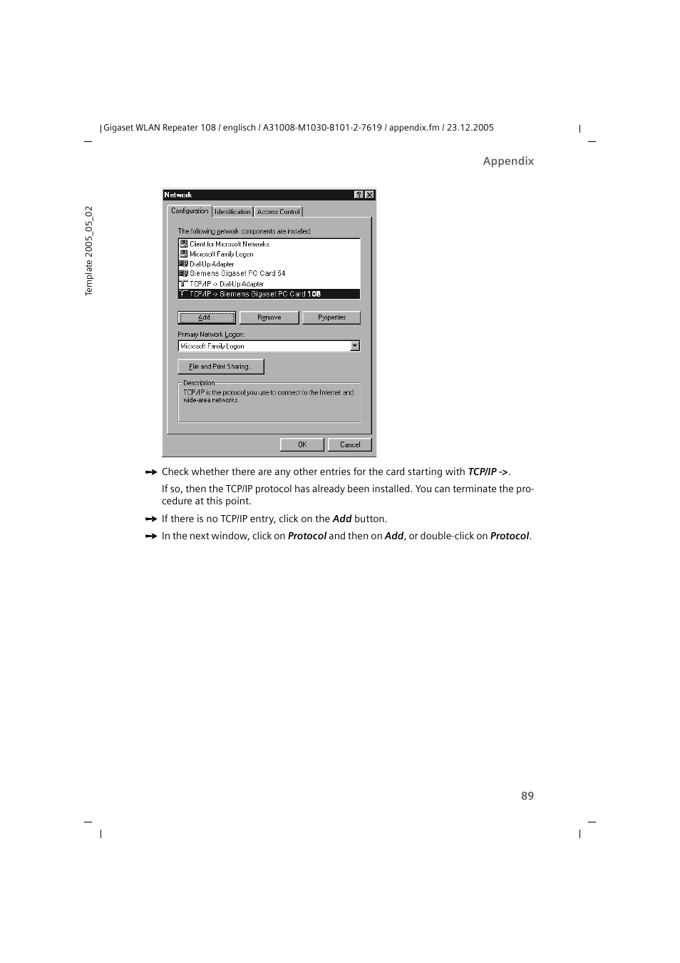 Siemens 108 User Manual | Page 91 / 143