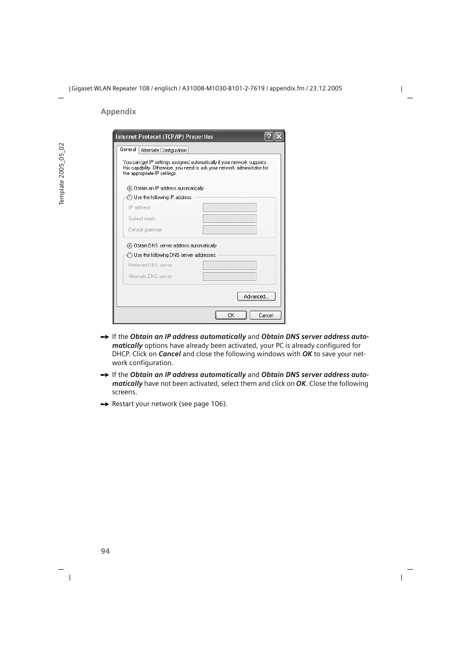 Siemens 108 User Manual | Page 96 / 143