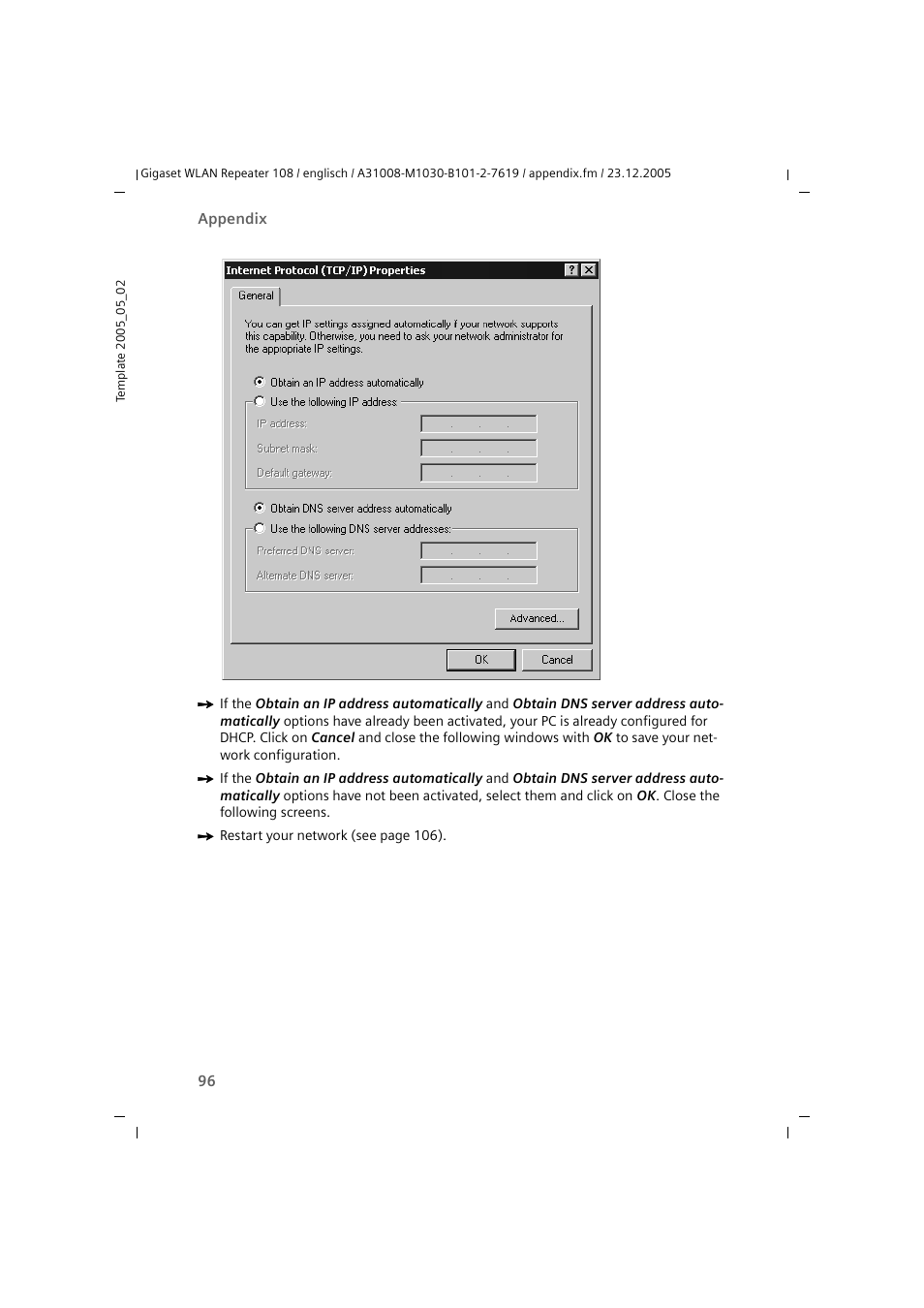 Siemens 108 User Manual | Page 98 / 143