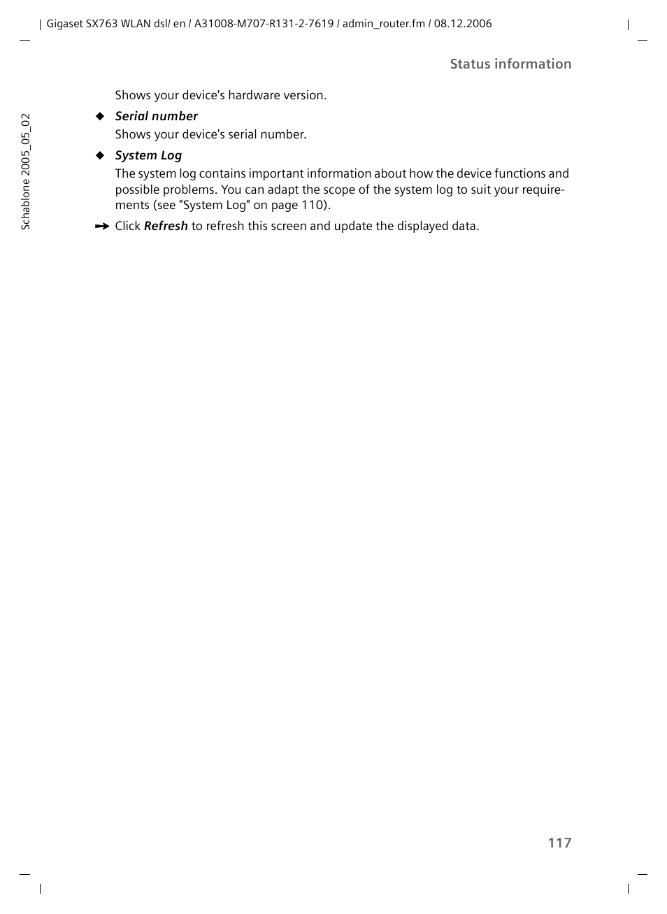 Siemens SX763 User Manual | Page 117 / 156