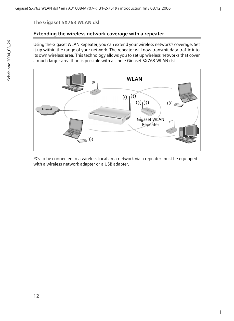 Wlan | Siemens SX763 User Manual | Page 12 / 156