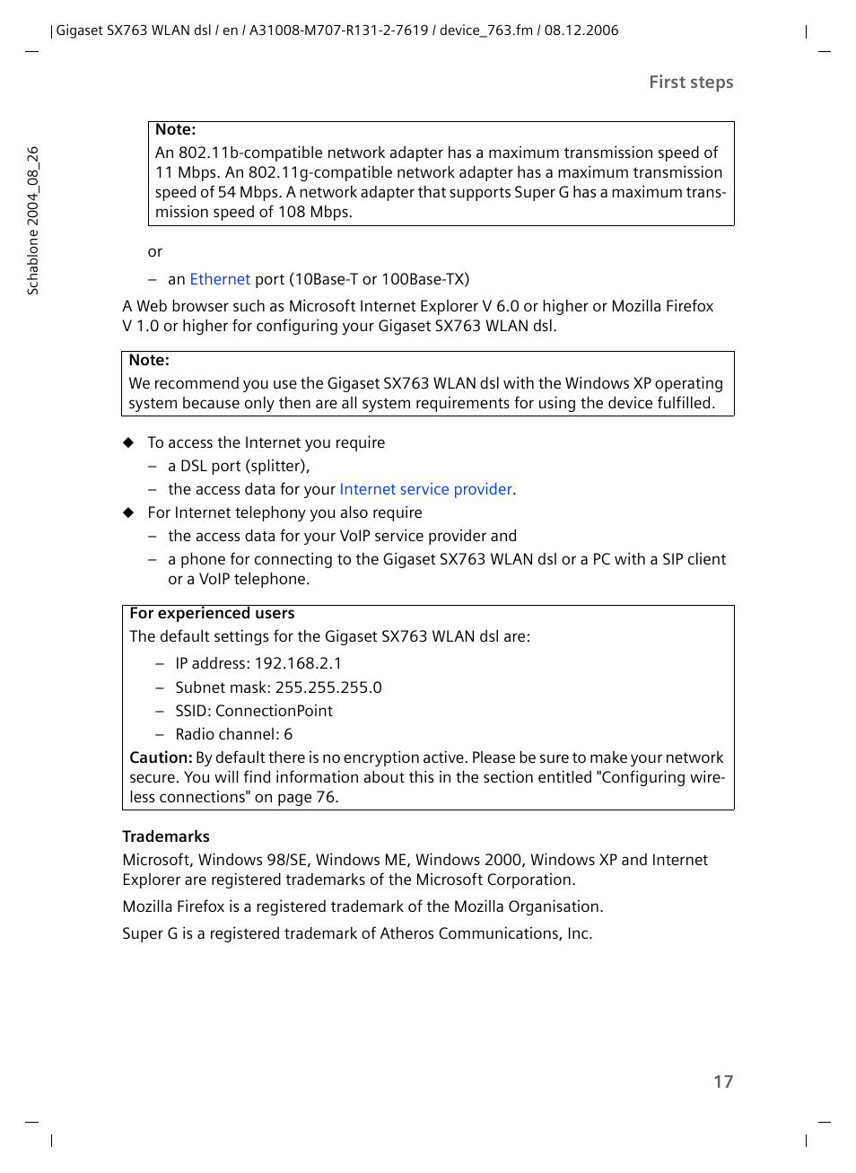 Siemens SX763 User Manual | Page 17 / 156