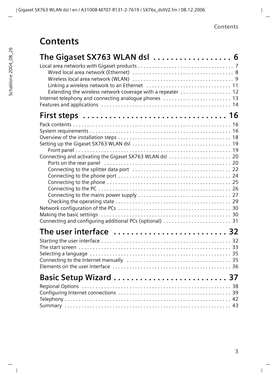 Siemens SX763 User Manual | Page 3 / 156