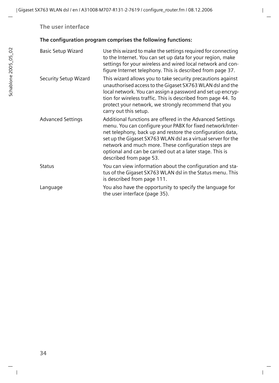 Siemens SX763 User Manual | Page 34 / 156