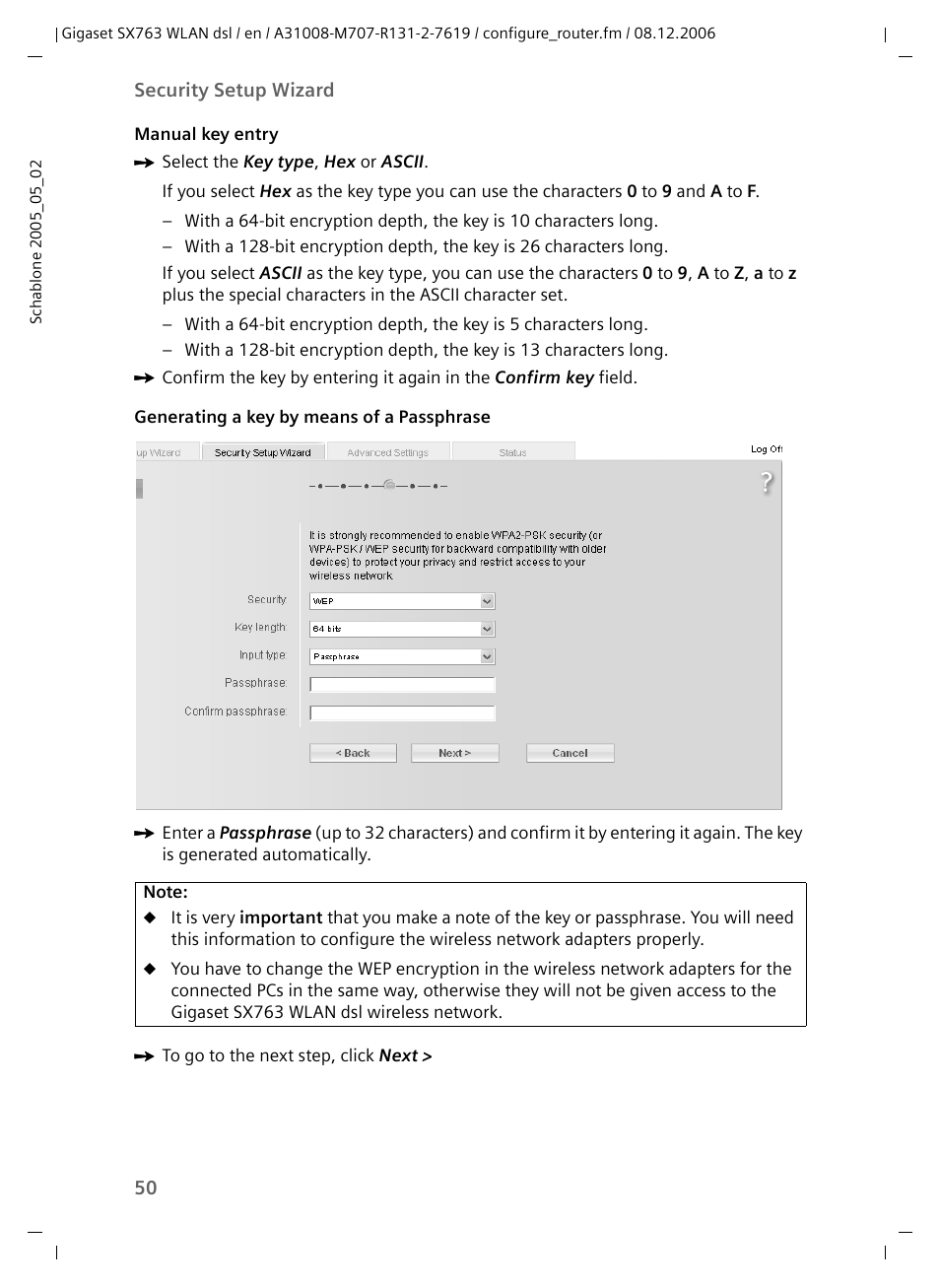 Siemens SX763 User Manual | Page 50 / 156