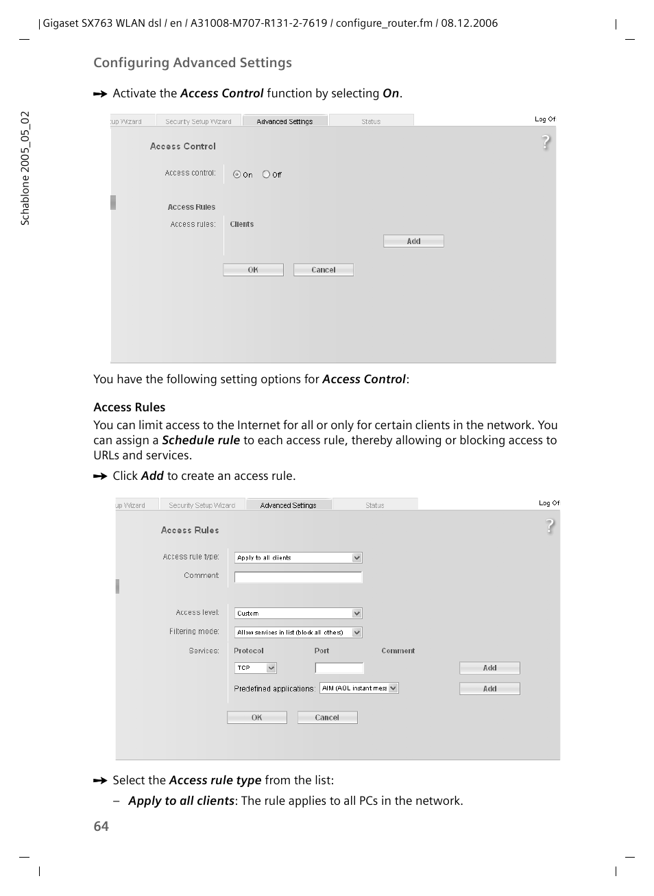 Siemens SX763 User Manual | Page 64 / 156