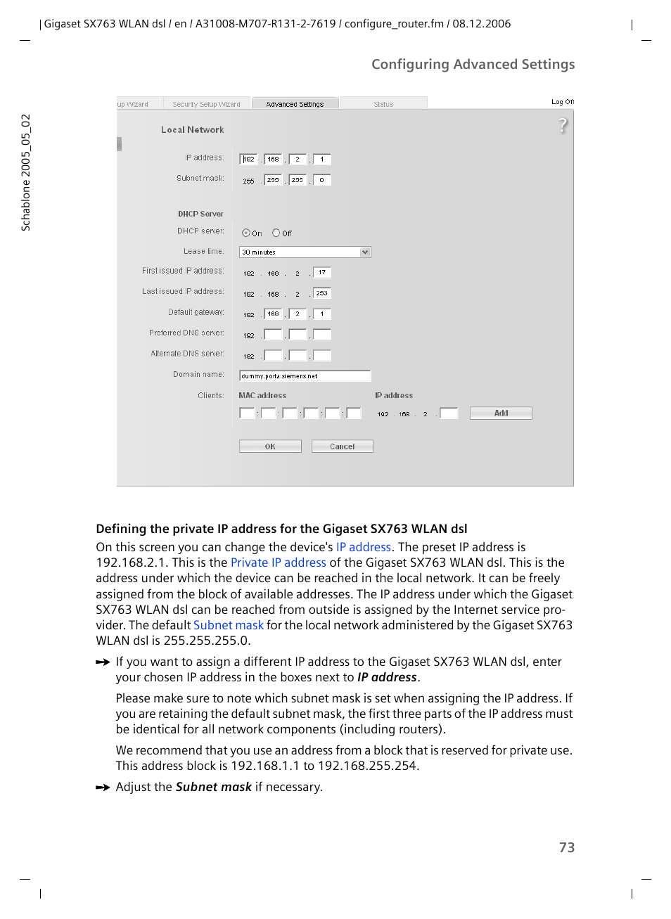 Siemens SX763 User Manual | Page 73 / 156