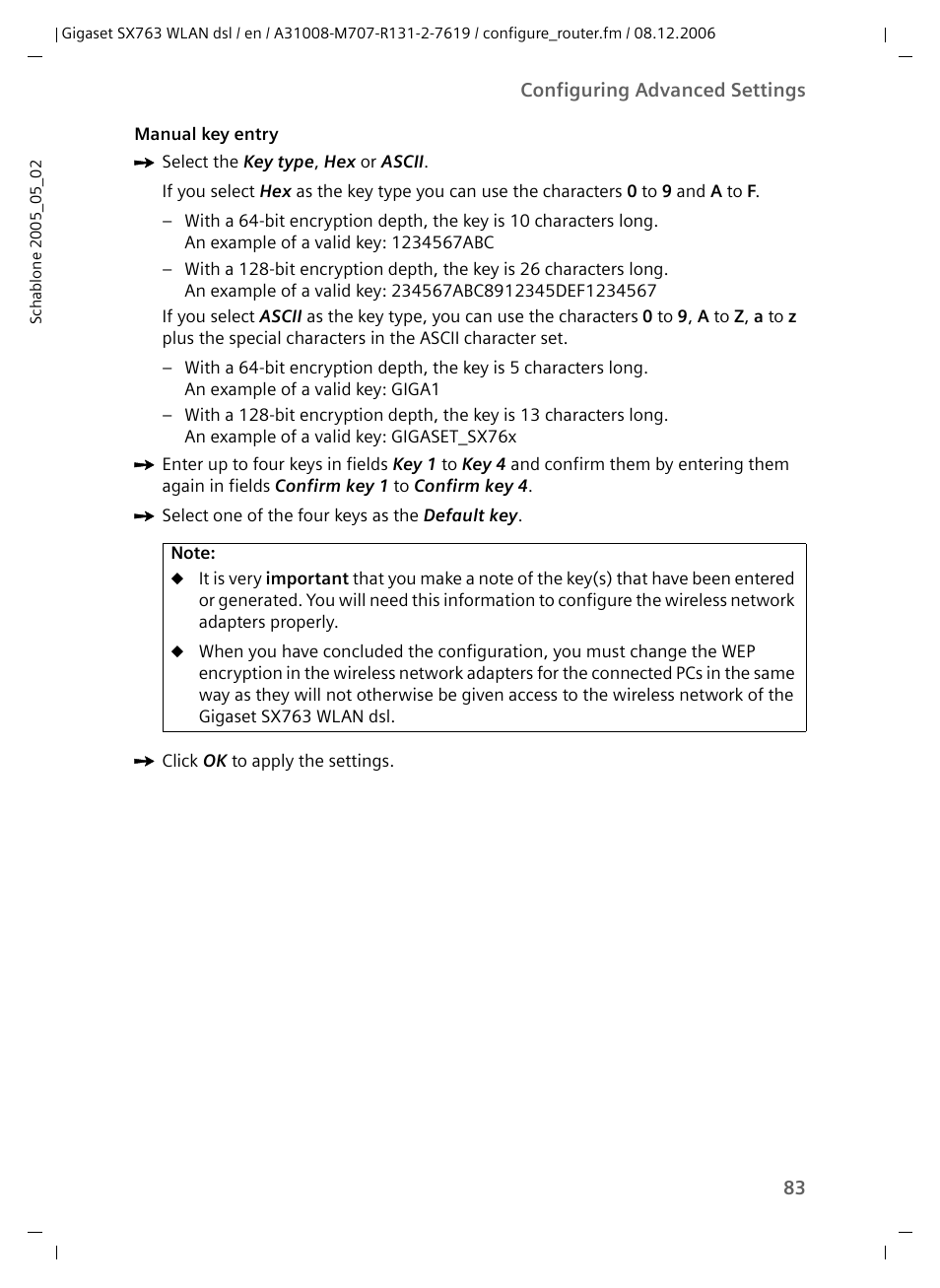 Siemens SX763 User Manual | Page 83 / 156