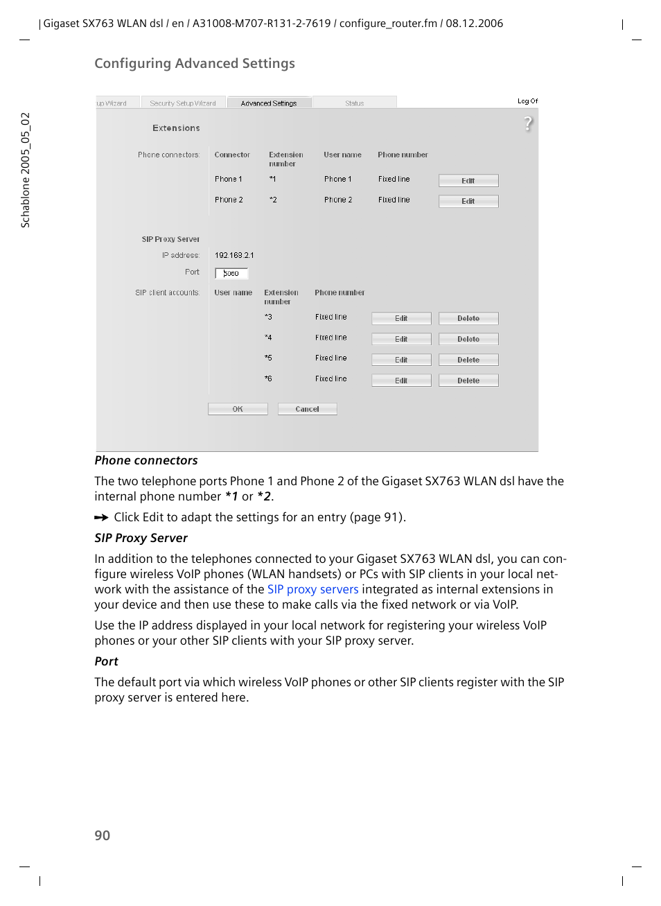 Siemens SX763 User Manual | Page 90 / 156