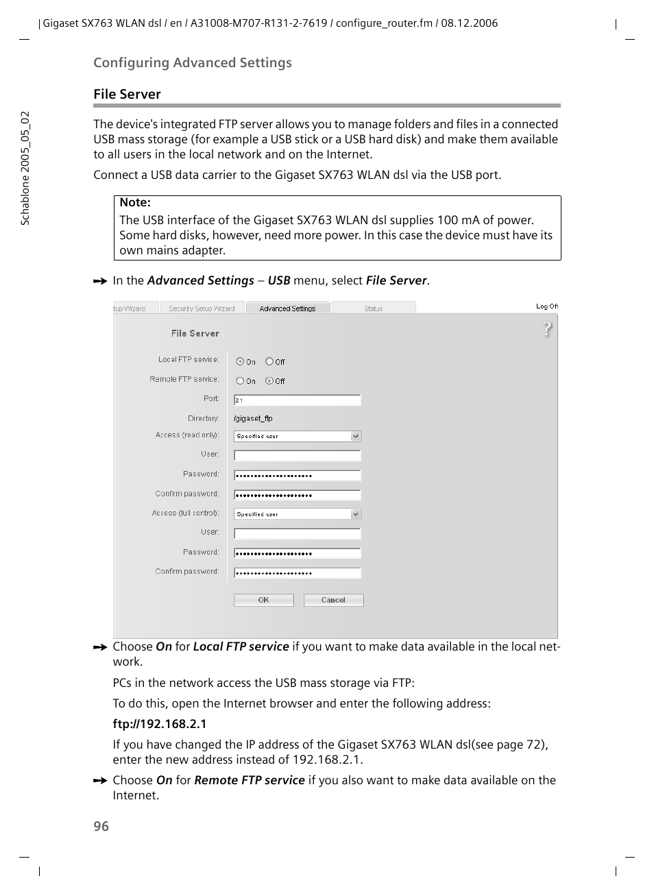 File server | Siemens SX763 User Manual | Page 96 / 156