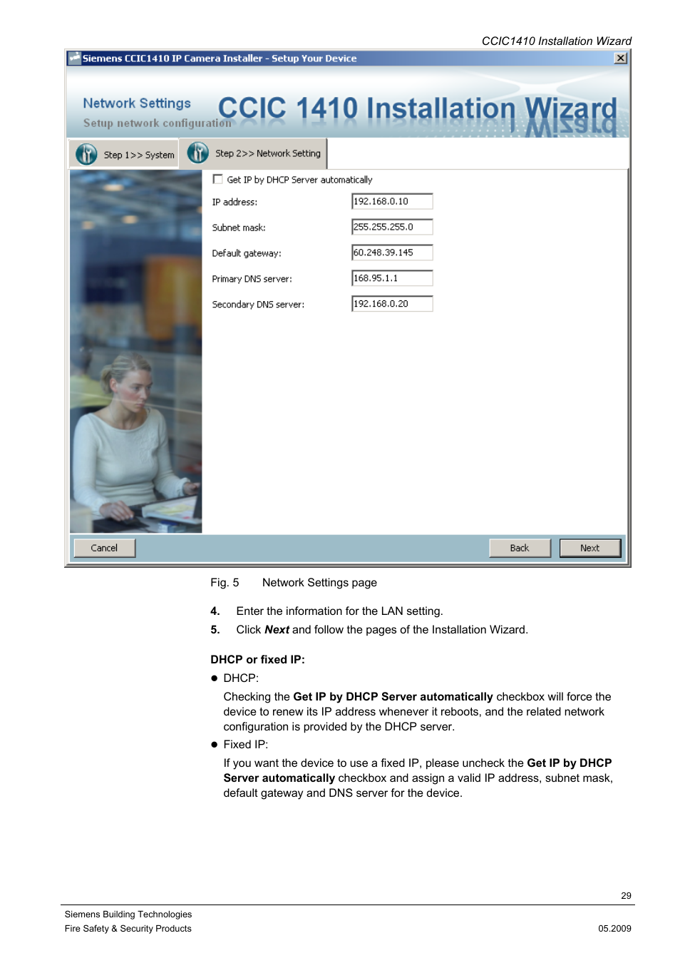 Siemens CCIC1410 User Manual | Page 29 / 96