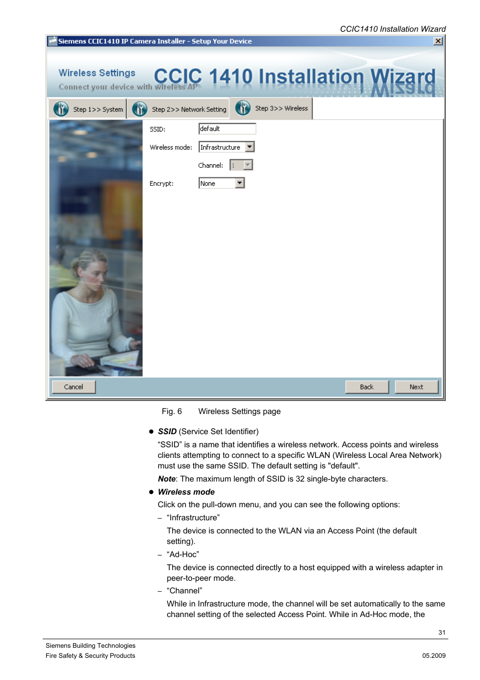 Siemens CCIC1410 User Manual | Page 31 / 96