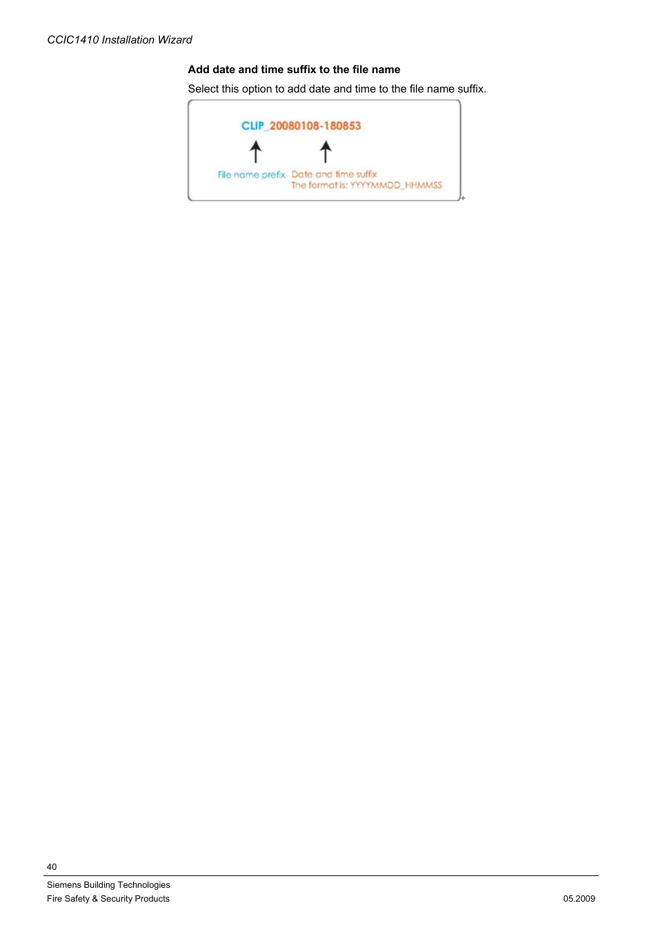 Siemens CCIC1410 User Manual | Page 40 / 96