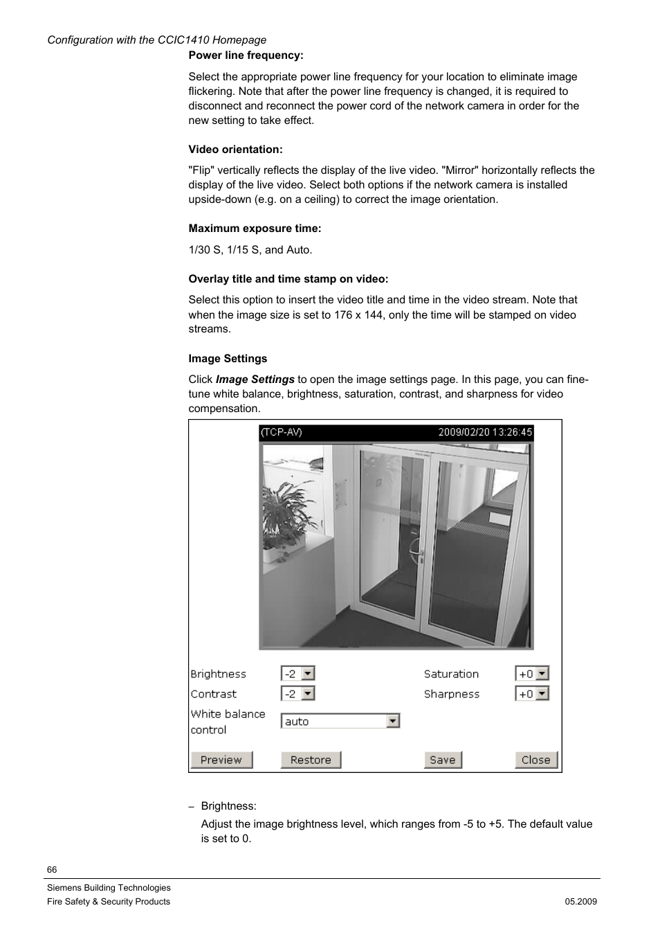 Siemens CCIC1410 User Manual | Page 66 / 96