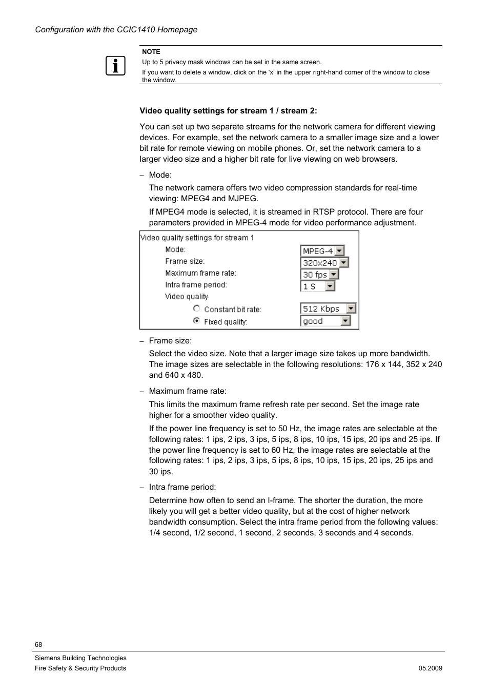 Siemens CCIC1410 User Manual | Page 68 / 96