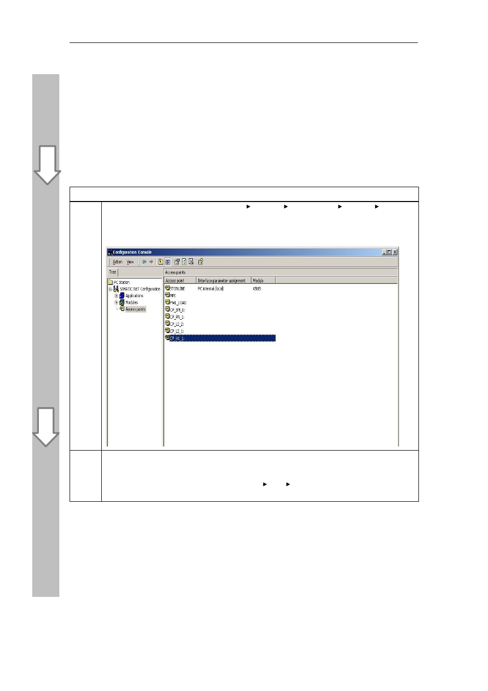 5 configuration console | Siemens Commissioning PC Stations C79000-G8976-C156-07 User Manual | Page 126 / 300