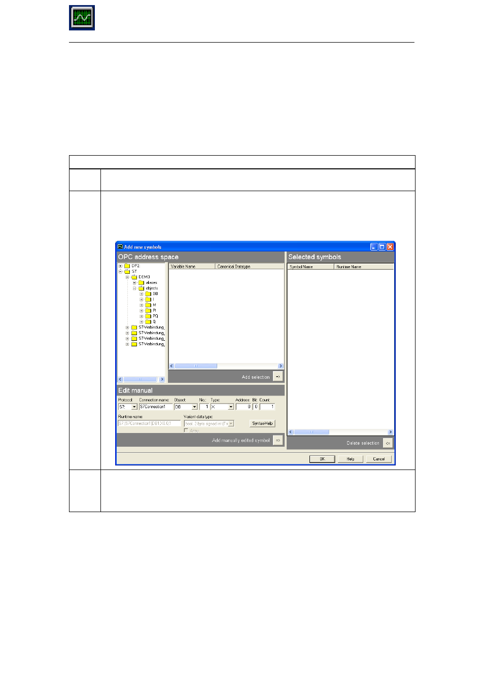 4 managing symbols, 1 how to insert a new symbol | Siemens Commissioning PC Stations C79000-G8976-C156-07 User Manual | Page 199 / 300