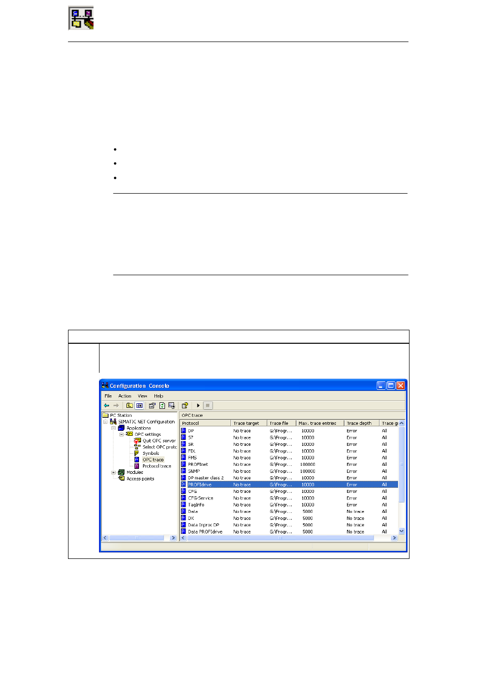 5 setting traces | Siemens Commissioning PC Stations C79000-G8976-C156-07 User Manual | Page 213 / 300