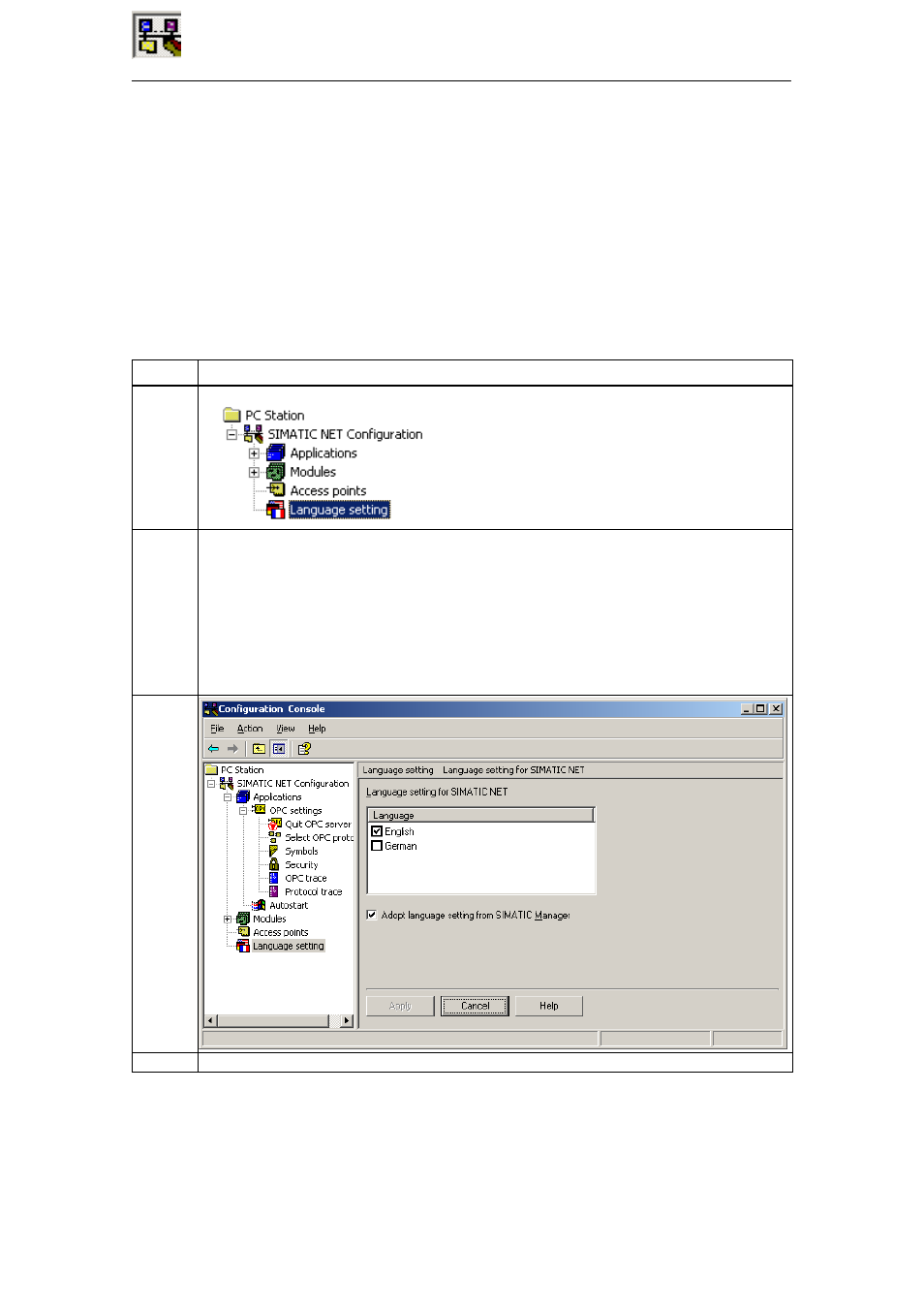 6 language setting | Siemens Commissioning PC Stations C79000-G8976-C156-07 User Manual | Page 217 / 300