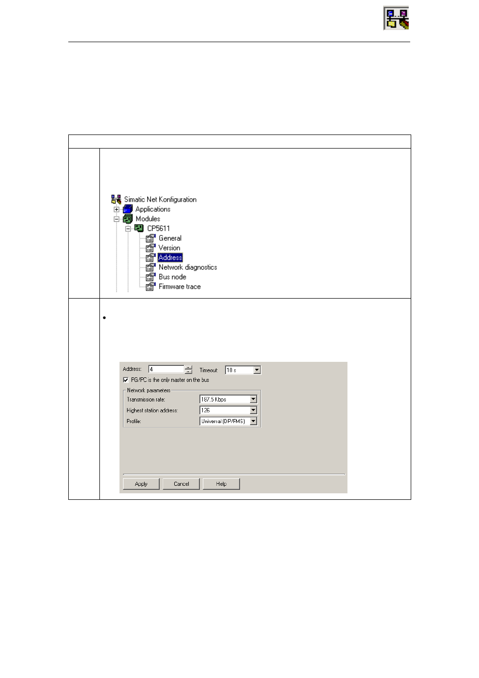 4 displaying profibus network parameters | Siemens Commissioning PC Stations C79000-G8976-C156-07 User Manual | Page 238 / 300