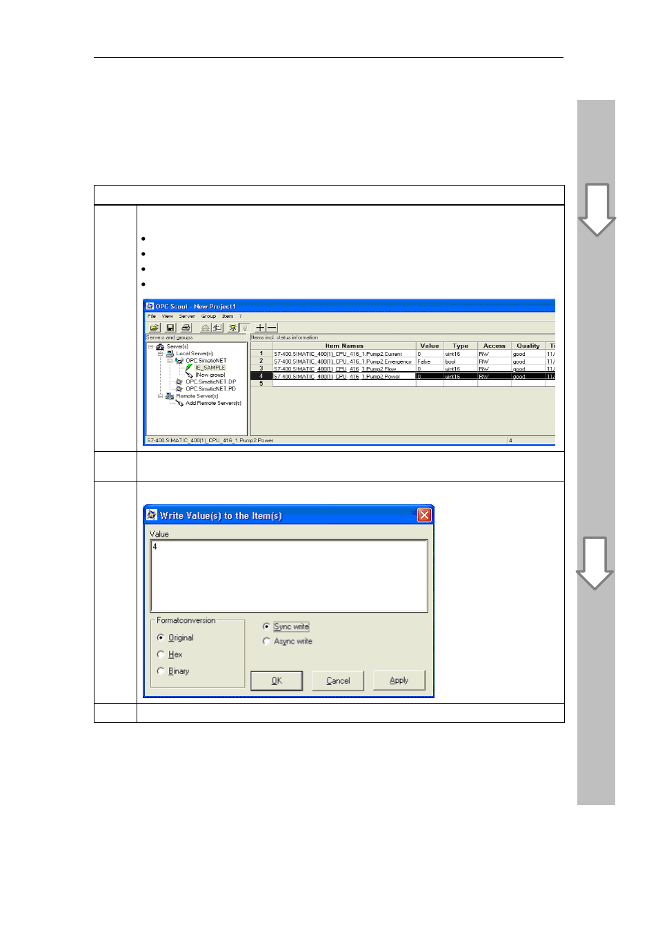 3 displaying and modifying values of variables | Siemens Commissioning PC Stations C79000-G8976-C156-07 User Manual | Page 93 / 300