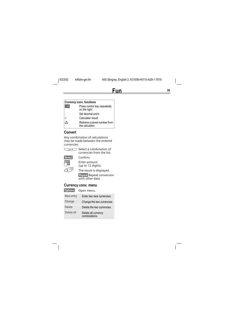 Siemens 1168 User Manual | Page 44 / 79