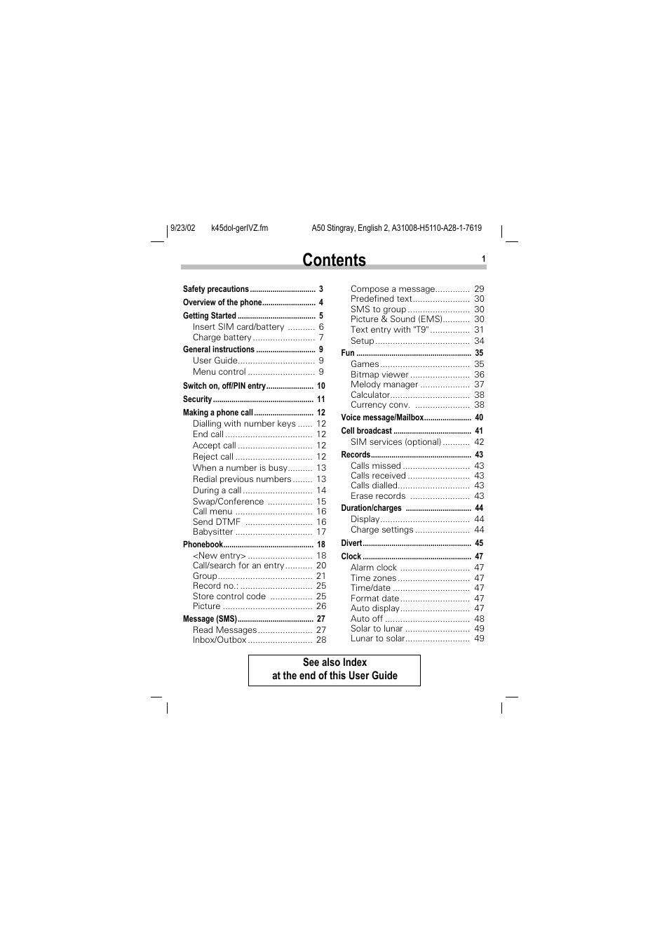 Siemens 1168 User Manual | Page 6 / 79