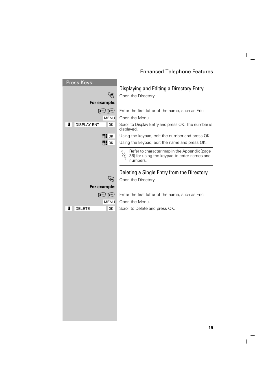 Displaying and editing a directory entry, Deleting a single entry from the directory | Siemens GIGASET C88 User Manual | Page 21 / 42