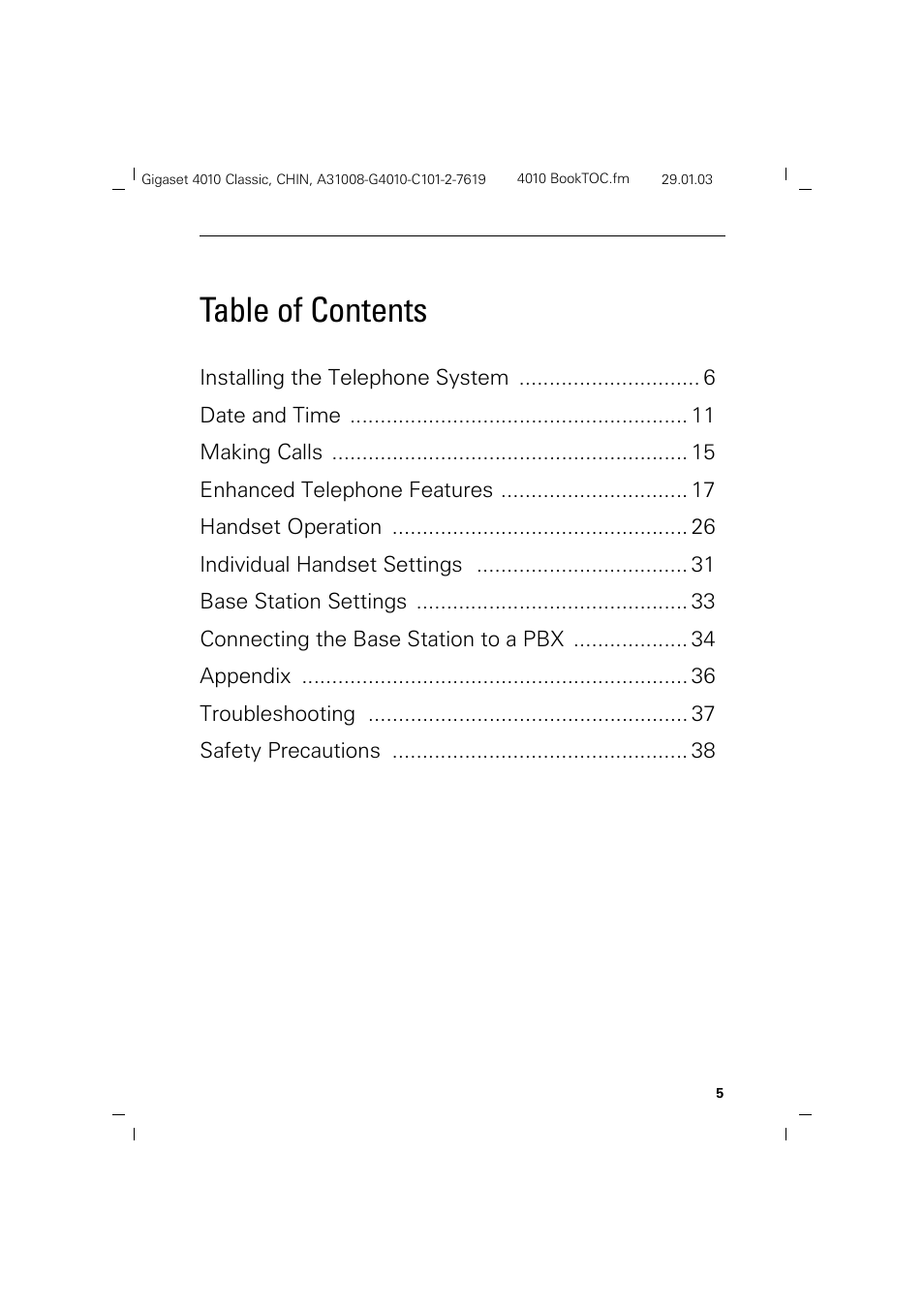 Siemens GIGASET C88 User Manual | Page 7 / 42