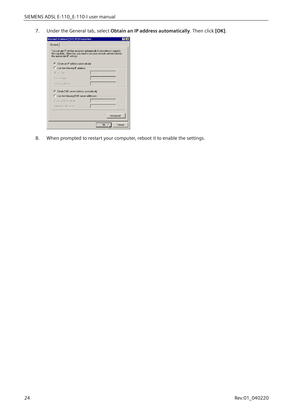 Siemens E-110-I User Manual | Page 30 / 90