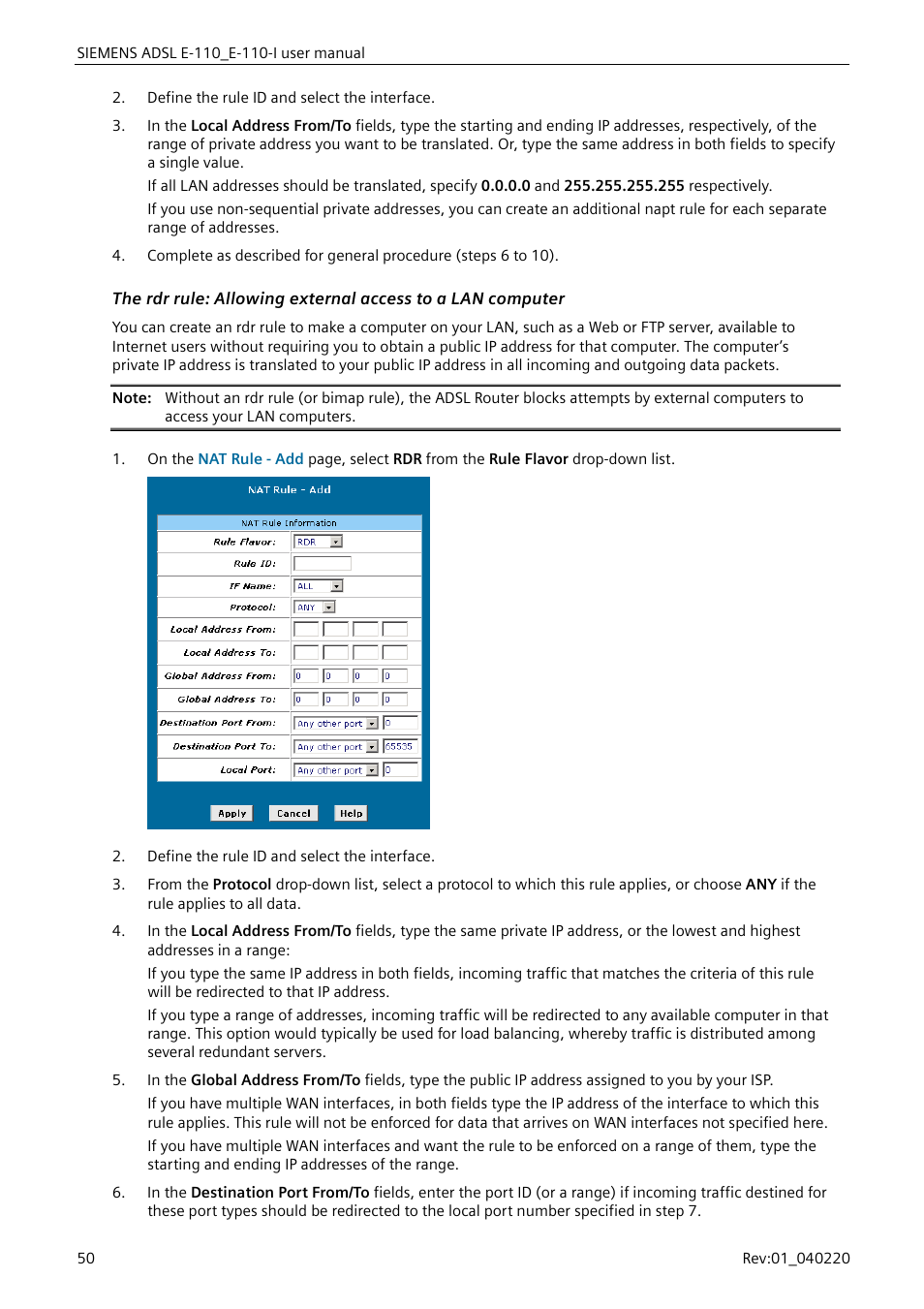 Siemens E-110-I User Manual | Page 56 / 90