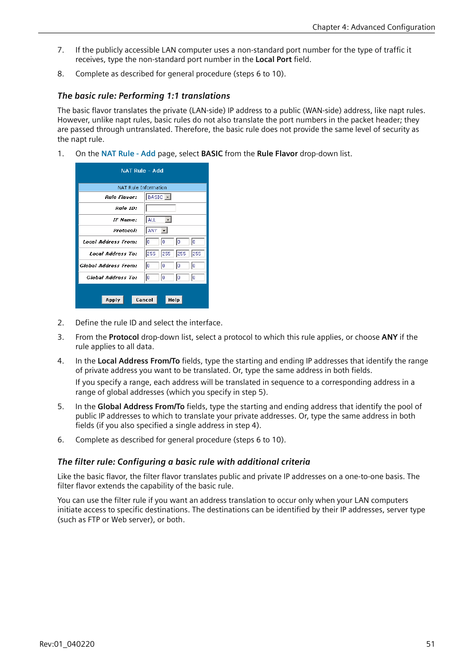 The basic rule: performing 1:1 translations | Siemens E-110-I User Manual | Page 57 / 90