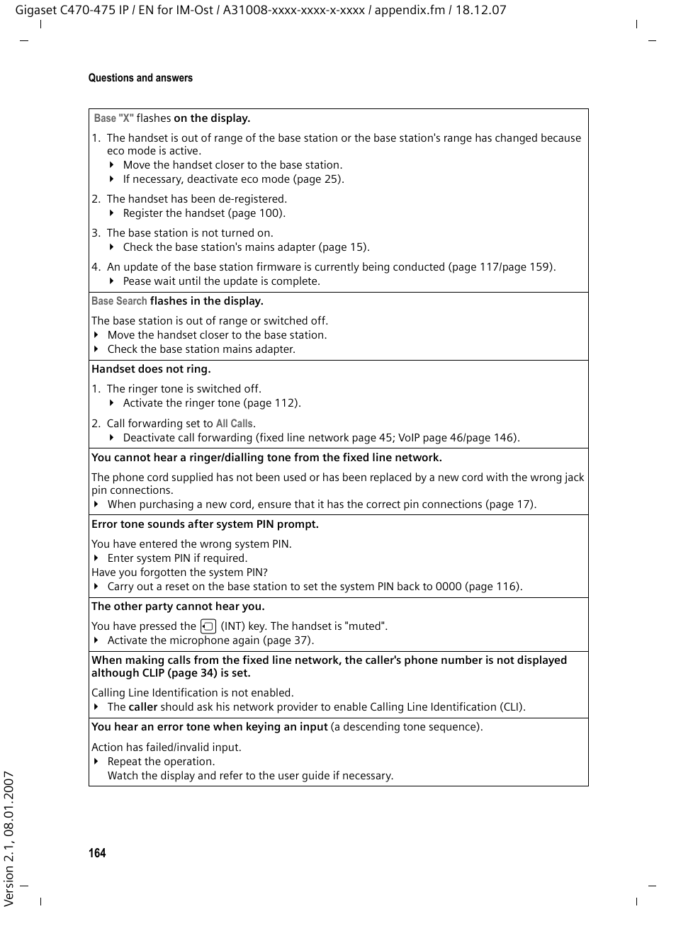 Siemens GIGASET C475 IP User Manual | Page 165 / 217