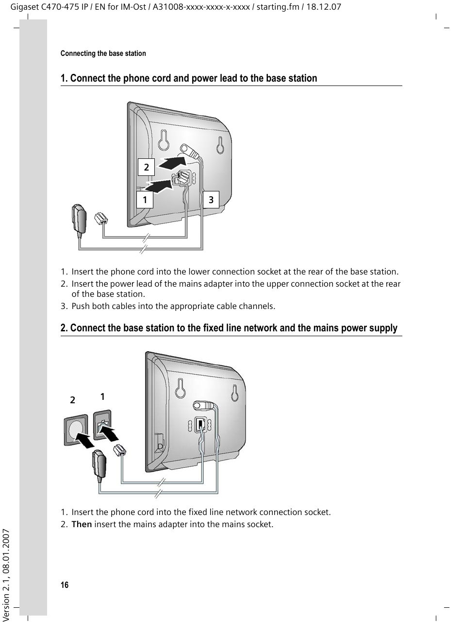 Siemens GIGASET C475 IP User Manual | Page 17 / 217